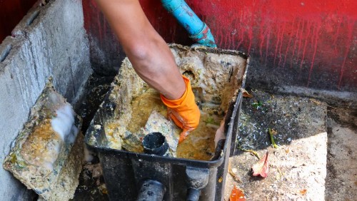 Desentupimento de Caixas de Gordura